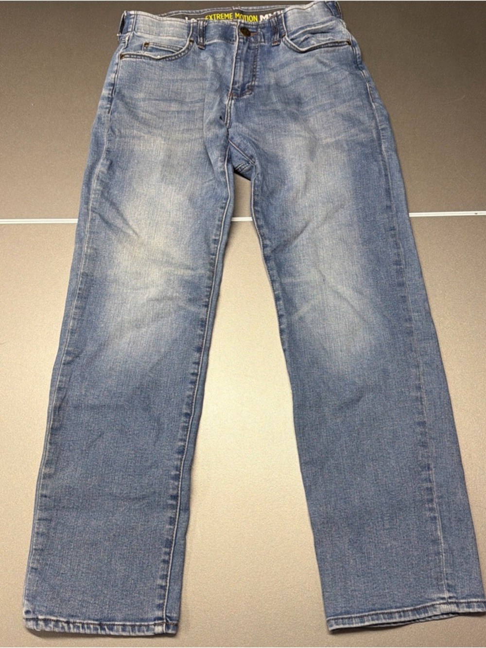 Lee Extreme Motion MVP Jeans‎ 30x30 Blue Men Athletic Fit Straight Leg Denim